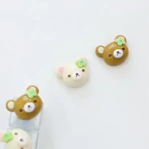 키캡키링 만들기 키보드 파츠 곰돌이 얼굴 B3