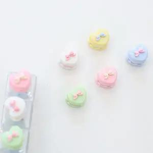 키캡키링 만들기 키보드 파츠 하트 리본 케이크 B3