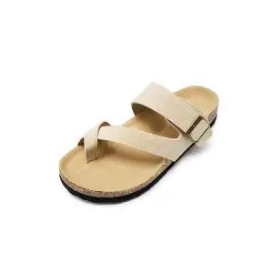 [하프클럽/]세련된디자인 여성 벨트 버클슬리퍼 샌들 여자쪼리 /경량 사이