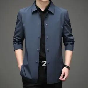 토르 남성 하프 캐주얼 가을 트렌드 코트 터틀넥 트렌치코트 OPH3