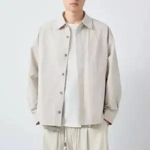 토르 남사친 캐주얼 봄 투피스 가짜 재킷 칼라 코트 OPH1