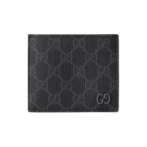 26SS GG 슈프림 투톤 반지갑 그레이/블랙 768243 FACQC 1048