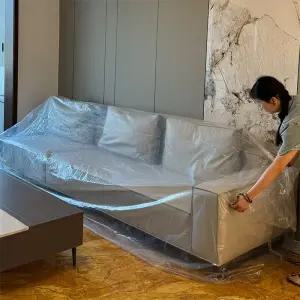 투명 방수 방진 비닐 덮개 가구보호 두꺼운 필름 스크래치 방지 커버