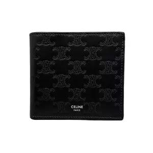 26SS 트리오페 로고 반지갑 블랙 10B653 FQB 38SI