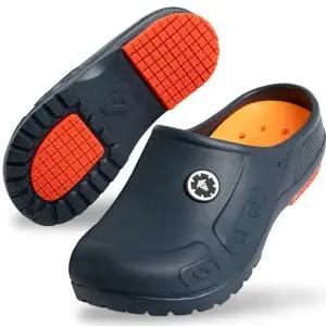 논슬립 슬리퍼 일체형 작업용 남성 다용도 슬리퍼 고무 사무실 미끄럼 베란다 간호사 세탁실 푹신한 작업화