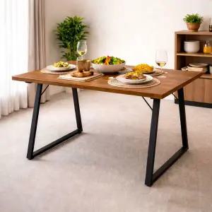 아트박스/가구느낌 리오테이블 인테리어 4인 식탁 1200x600