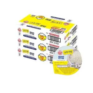 [오뚜기](대전신세계) 오뚜기밥 210g (36개 )