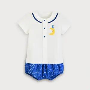 웨이브싱글반팔블루머상하 [여름]