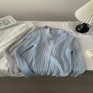 여친 니트 오피스룩 울혼방 슬림핏 데일리템 헨리넥 봄가을 카디건 DUCHI3