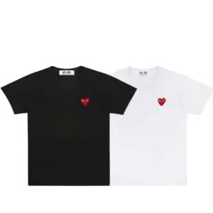 (국내발송) 꼼데가르송 레드와펜 라운드 반팔티