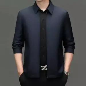 남친 가을 봄 자켓 칼라 솔리드 코트 빅사이즈 DUCHI3