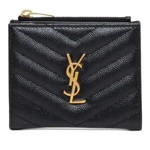 카산드르 쉐브론 퀼팅 로고 지갑 575879BOW01 1000 NERO