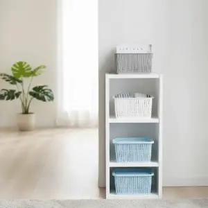 쌓는 수납함 패브릭 덮개 바구니 소형 정리함 옷장 장난감 보관함