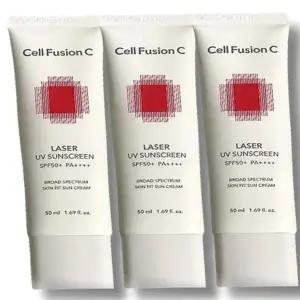 셀퓨전씨 레이저 UV 썬 스크린 50ml 3개