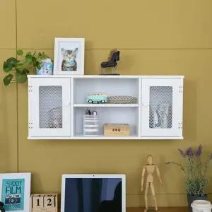 행사상품 밀키 양문철망 벽선반 원목가구 인테리어가구 디자인가구 벽선반 원목선반