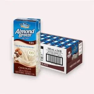 아몬드브리즈 초콜릿 190ml 24팩