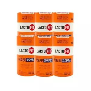 종근당건강 락토핏 5X 생유산균 코어맥스 2g 60포 6개