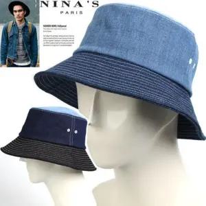 [니나스파리]3색청데님 남자벙거지챙모자(3SS127)