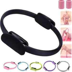 필라테스 링 피트니스 트레이너 2025년형 새로운 서클 14.96인치 요가 매직 듀얼 패딩 핸들 팔 다리 남성