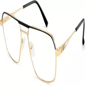 돌거 스퀘어 에비에이터 블루 라이트 글래스 남성 레트로 메탈 차단 안경 컴퓨터 게이밍 UV400