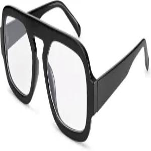 여성 스퀘어 에비에이터용 돌거 블루 라이트 안경 차단 레트로 컴퓨터 TV 게이밍 UV400