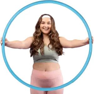 성인 체중 감량 및 가정용 지방 연소 운동 헬스장에 적합한 37인치 탈착식 무게 조절식 후프 여성용