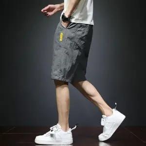 [다잇템]남자 학생 여름 시원한 패션 주름 반바지