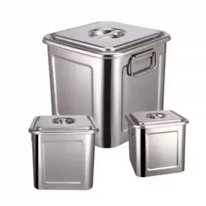 대형 반찬통 업소용 식당 밧드 2L 보관용기 135x135x135mm