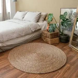 TBZ 수초러그 원형 갈대 80cm