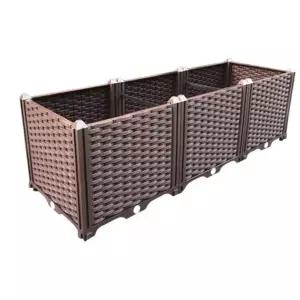 베란다 텃밭 상자 플랜트박스 화분 옥상 야외 미니텃밭 화단 만들기