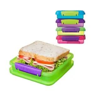 (사은품)시스테마 트렌드 컬러 샌드위치 도시락 Qvr3+7cJv