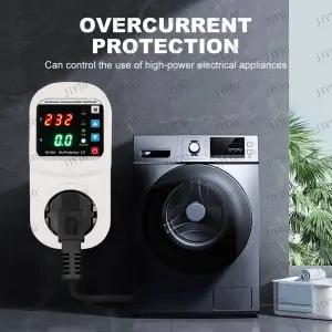 스위치풀러 키보드 키캡 리무버 JIVTO 자동 전압 보호기 소켓 16A AC 110V-220V 과전압 보호 서지 EU US UK