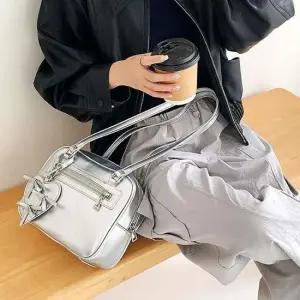 숄더 가방 실버 직장인 여성 백 여성가방 여자가방 데일리