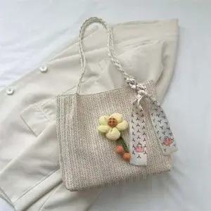 폭신 왕골 ELG198 버킷백 패션잡화 백팩 여성 미니백