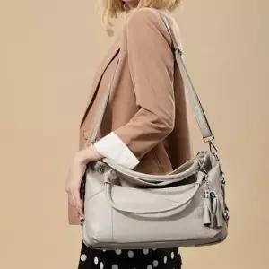 테슬포인트 우니 숄더백 그레이