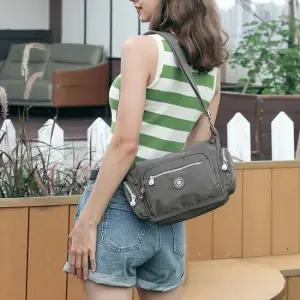 4컬러 여행보조가방 나들이가방 나일론 방수 숄더백