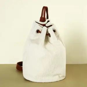 슬링백 버킷백 가을 겨울 골덴 가방 아이보리