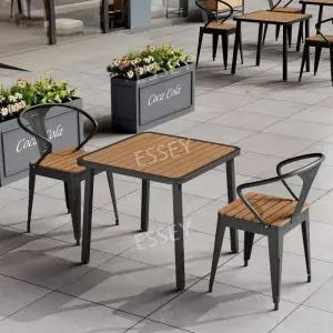 120- 세트 부식방지 140cm 테이블 카페 마당 대형 70cm 테라스 사각 야외 원형