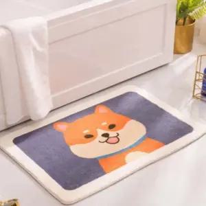 은창)큐트 캐릭터 코지 발 매트 러그 욕실 발매트 현관 논슬립 주방 카페트 부엌 카펫