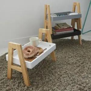 인테리어소품 다용도 정리 수납 선반 협탁 인테리어 장식대 미니