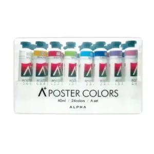 컬러리스트 알파 에이플러스 포스터칼라 B 40ml 24색A
