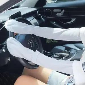 자외선차단토시 자외선 차단 운전 팔토시 운동 손가락 고리 밴딩