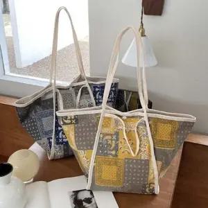 보헤미안 숄더 여성 가방 휴가 비치백 보조가방 천가