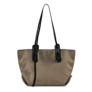 빅숄더백 쇼퍼백 기저귀 여성 데일리 가방 카키베이지