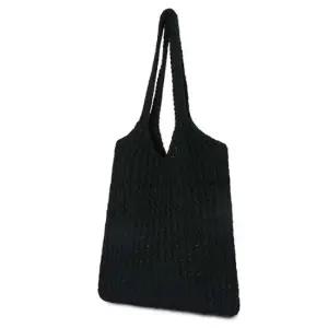 뜨개질 니트 가방 숄더백 가을 니트백 블랙 브랜드백