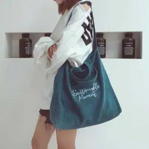 코듀로이 숄더백