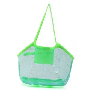 메쉬 비치백 블루 물놀이 숄더백