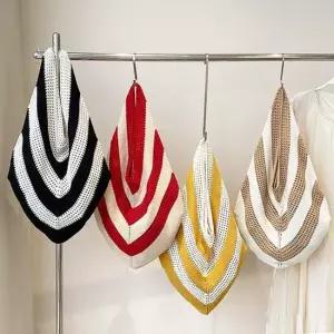 여성 니트 숄더 백 가벼운 데일리 대학생 가방