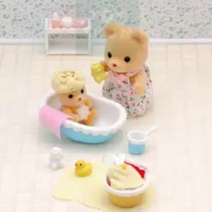 실바니안 패밀리 아기 목욕세트 인형 피규어 장난감