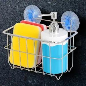 세제바스켓 소) 주방 욕실 수세미 받침 정리대 정리 비누걸이 다용도선반 수세미거치대